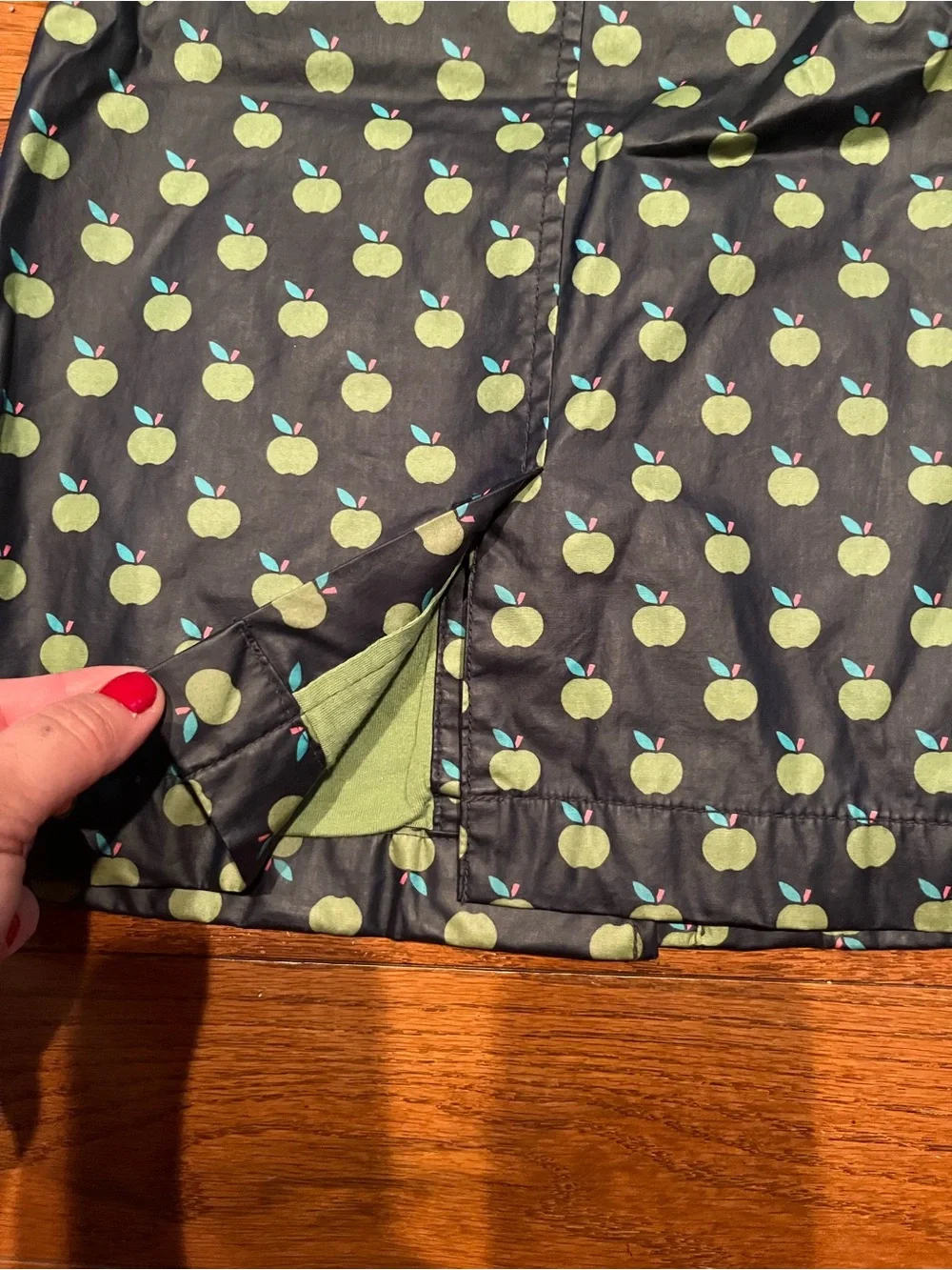 GAP Girls Green Apple Raincoat Size 4